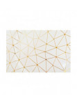 Podtalerz biały w złoty wzór geometryczny Alisma 155 - photo #1