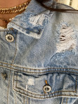 Kurtka jeansowa ze ściągaczem Beatriz 26 - photo #4