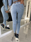 Spodnie jeansowe z przetarciami Tiffi 09 - photo #3