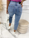 Spodnie jeansowe z szeroką nogawką Mili 91 - photo #3
