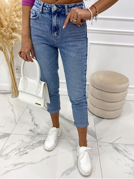 Spodnie jeansowe z szeroką nogawką Mili 91