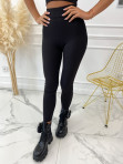 Komplet legginsy +top prążkowany czarny Oskar 29 - photo #6