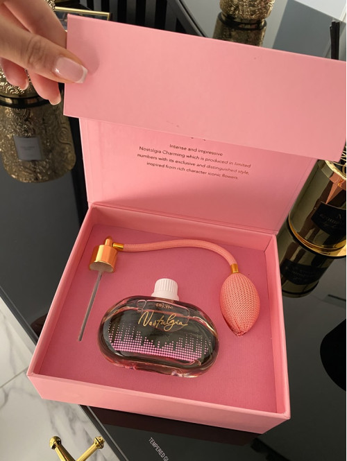 Perfumy Damskie Nostalgia chrming różowe 100 ml - photo #5