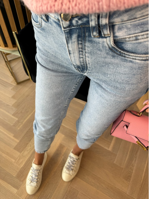 Spodnie jeansy mom fit Iwon 01 - photo #7