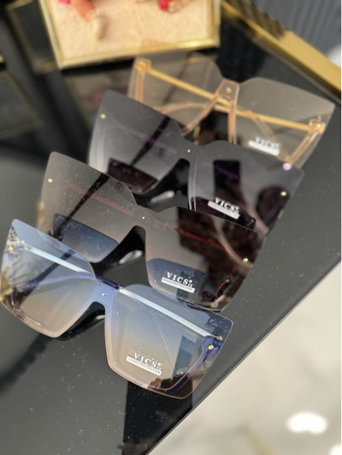 Okulary przeciwsłoneczne z beżowymi szkiełkami Chepo 18 - photo #3
