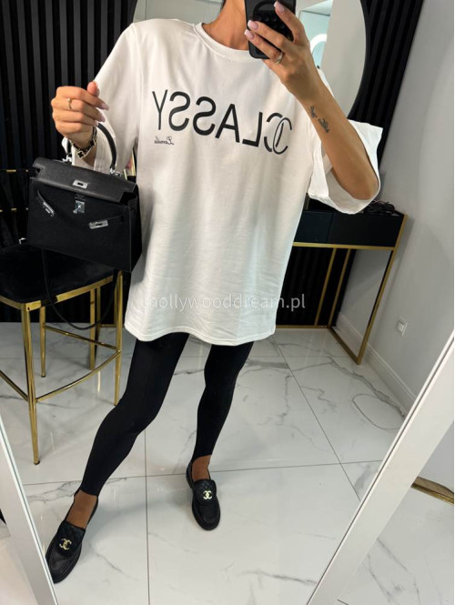 Czarne legginsy z zapiętką IRMA 69 - photo #15