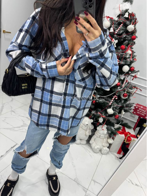 Spodnie jeansowe z dziurami na kolanach i napisem Horizon jasny jeans 20 - photo #55