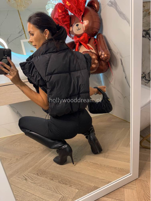 Kamizelka pikowana , puchowa MADRID czarna 37 - photo #7