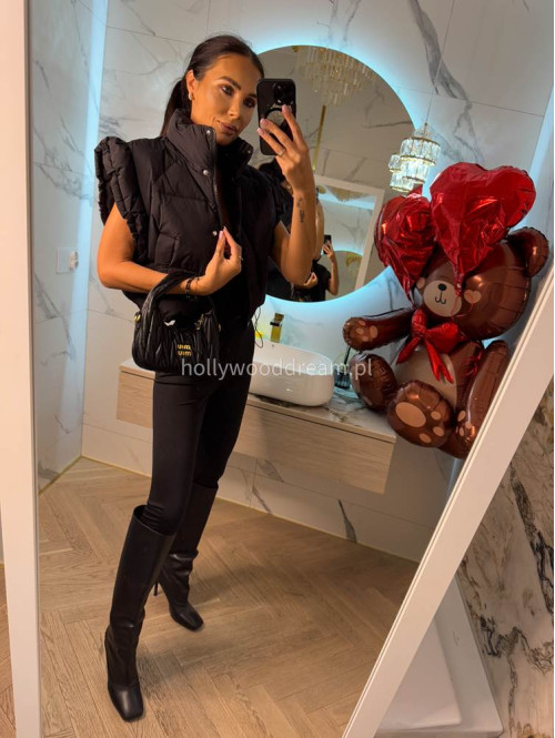 Kamizelka pikowana , puchowa MADRID czarna 37 - photo #8