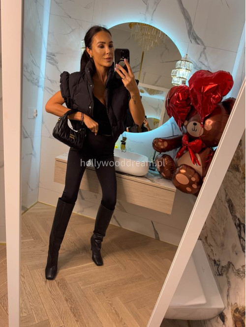 Kamizelka pikowana , puchowa MADRID czarna 37 - photo #9