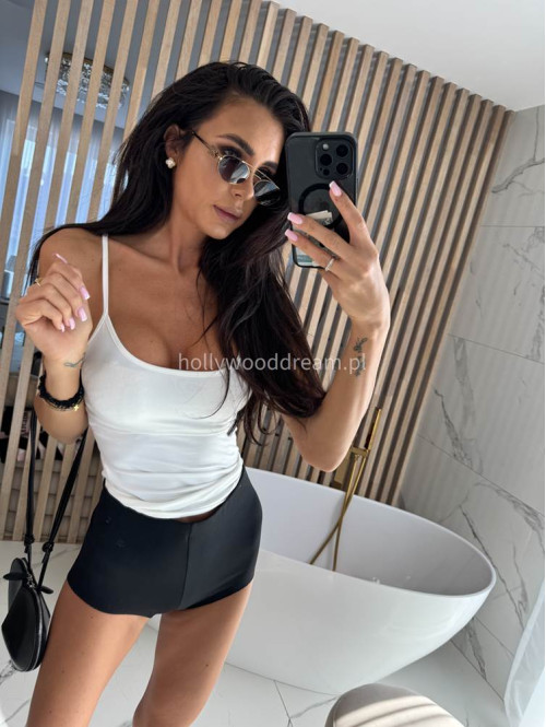 Top basic na ramiączkach ZOYA biały 31 - photo #3