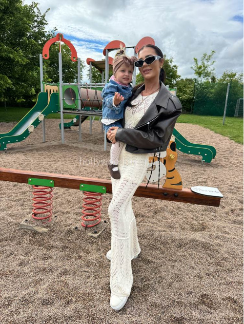 Komplet plażowy top + spódnica maxi ażurowy BONI kremowy  17 - photo #23