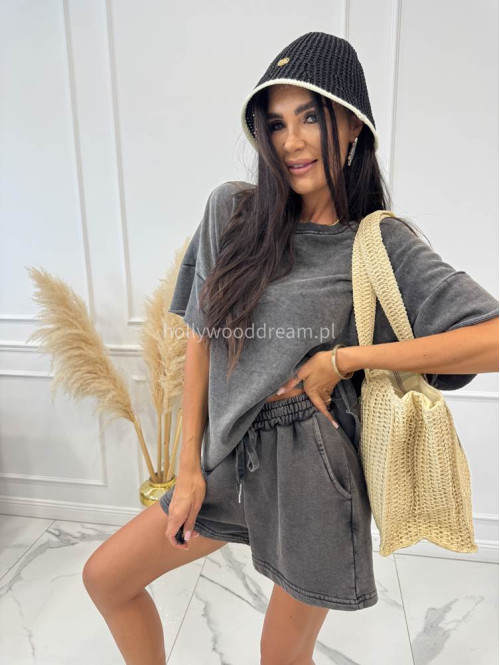 Torebka pleciona typu shopper słomiana MILANO beżowa - photo #31