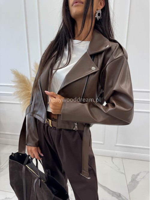 Crop top oversize z bawełną HAMILTON biały 06 - photo #39