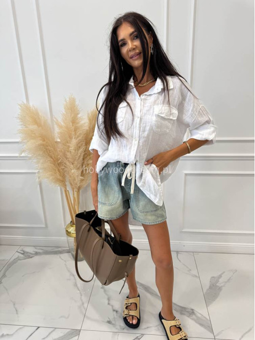 Torebka średnia shopper skórzana z wkładem GLAMOUR mokka - photo #11