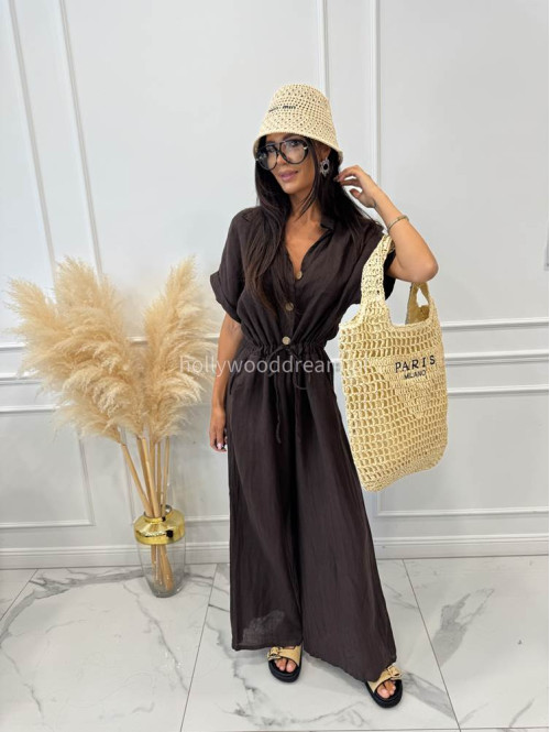 Torebka duża pleciona typu shopper PARIS MILANO jasny beż - photo #18