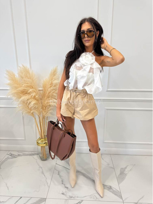 Torebka średnia shopper skóra węża z wkładem LIZA ruda - photo #4