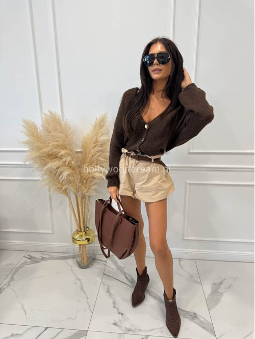 Torebka średnia shopper skóra węża z wkładem LIZA ruda - photo #6