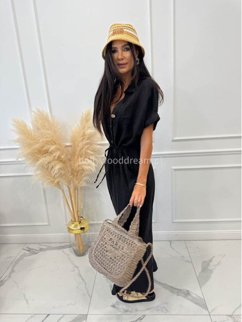 Torebka mała pleciona typu shopper BELLA mokka - photo #15