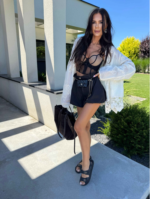 Koszula bawełniana z haftowanym wzorem FILIP kremowa 94 Koszula bawełniana z haftowanym wzorem FILIP kremowa 94 - photo #31