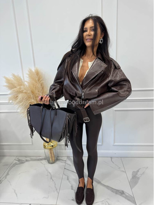 PRE ORDER Legginsy z zapiętką Blania czekoladowe 31 - photo #33