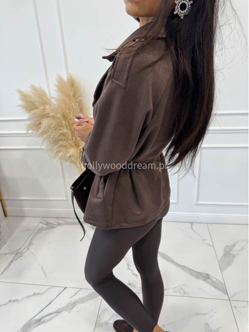 PRE ORDER Legginsy z zapiętką Blania czekoladowe 31 - photo #35