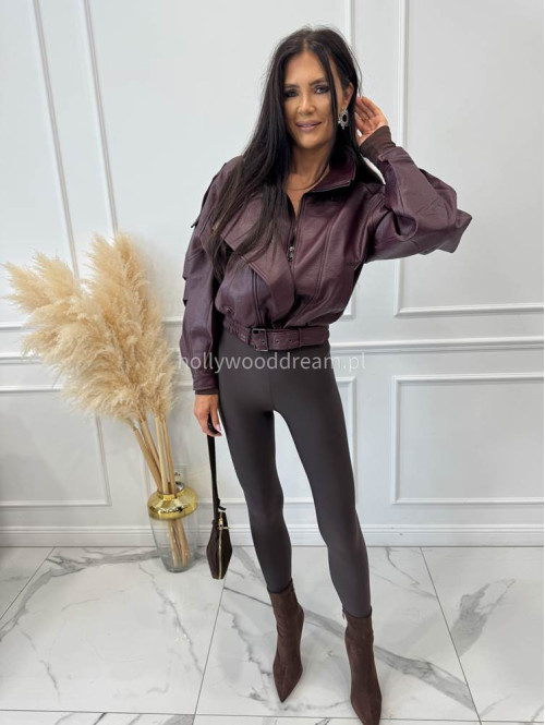 PRE ORDER Legginsy z zapiętką Blania czekoladowe 31 - photo #63