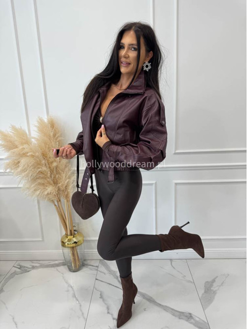 PRE ORDER Legginsy z zapiętką Blania czekoladowe 31 - photo #65