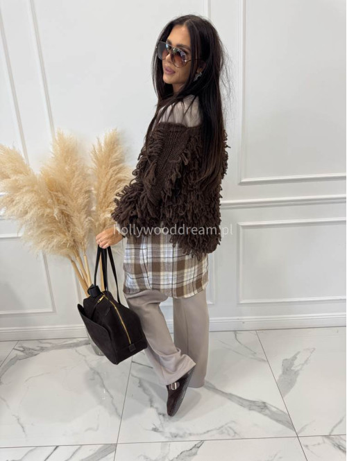 Komplet dresowy bluza+ spodnie szerokie na gumce fango RONNI 06 - photo #20
