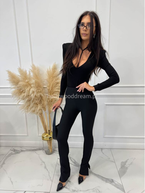 Body z chokerem czarne AGATA 131 - photo #47