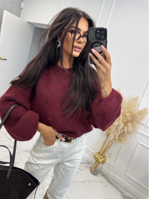 Spodnie jeans z naszywką na tylnej kieszeni białe DENIM 192 - photo #11