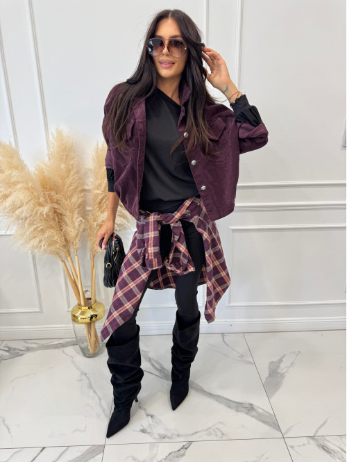 Komplet bluza+legginsy oversize czarny KONRAD 17 - photo #1
