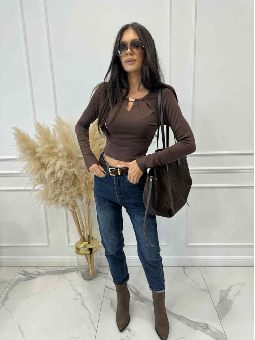 Spodnie jeans z naszywką na tylnej kieszeni ciemno niebieskie DENIM 192 - photo #9