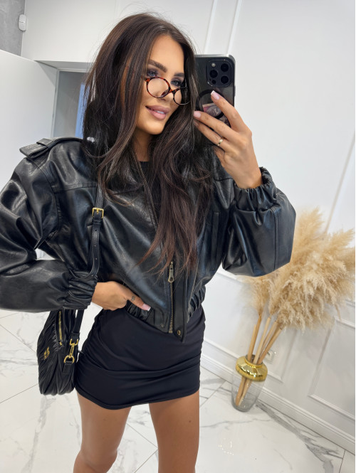 Kurtka oversize vintage czarna Malori 69 - photo #1