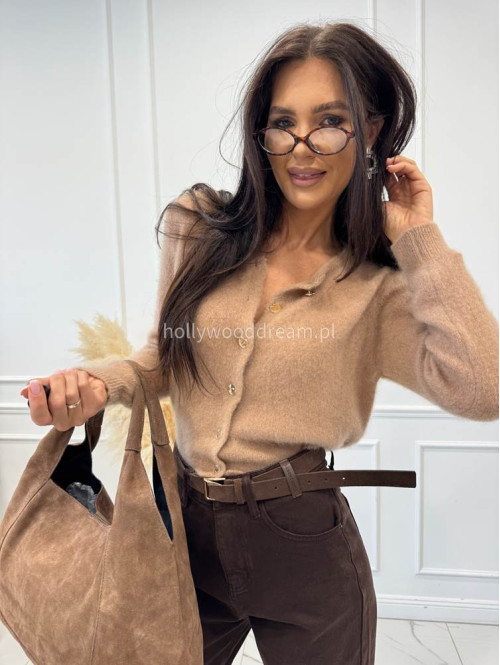 Torebka duża shopper beżowa LIV - photo #4