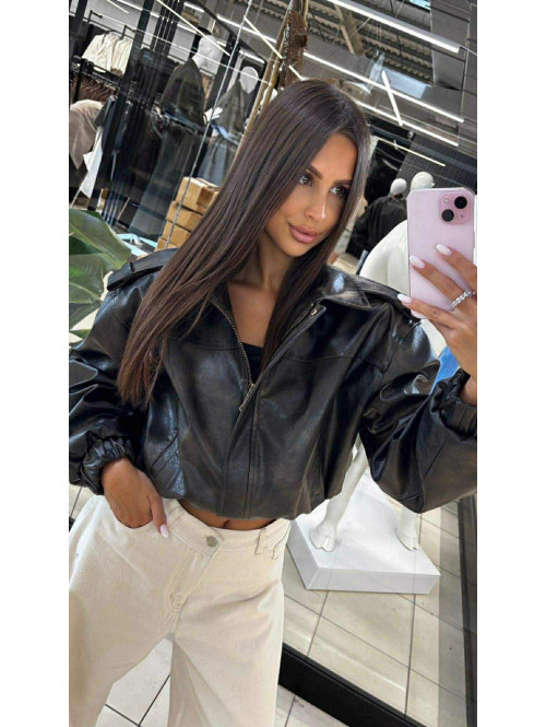 Kurtka oversize vintage czarna Malori 69 - photo #19