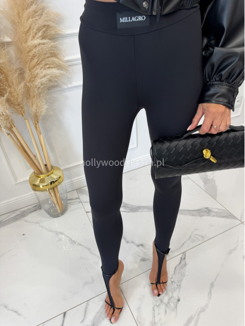 Legginsy z zakładką na palec KOLIAN czarne 163 - photo #34