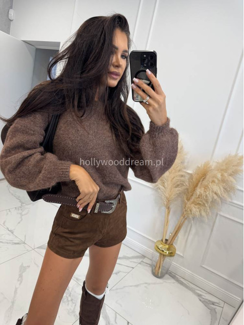 Białe zakolanówki z pomponem i kokardą Marta 150 - photo #10