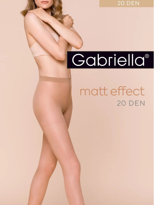 Mocca rajstopy z matt efektem 20den - photo #2
