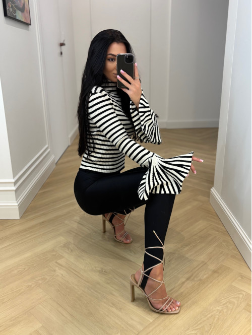 Legginsy z zapiętką czarne Blania 31 - photo #45