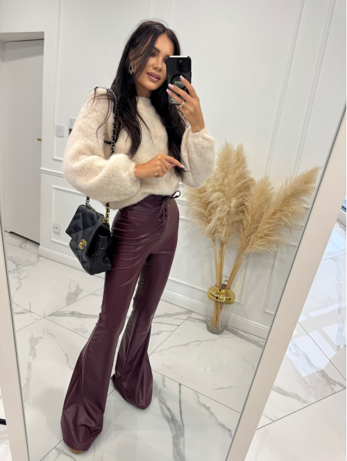 Kremowy sweter oversize OFELIA 17