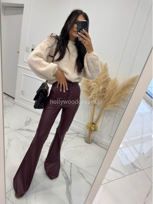 Kremowy sweter oversize OFELIA 17 Kremowy sweter oversize OFELIA 17 - photo #5