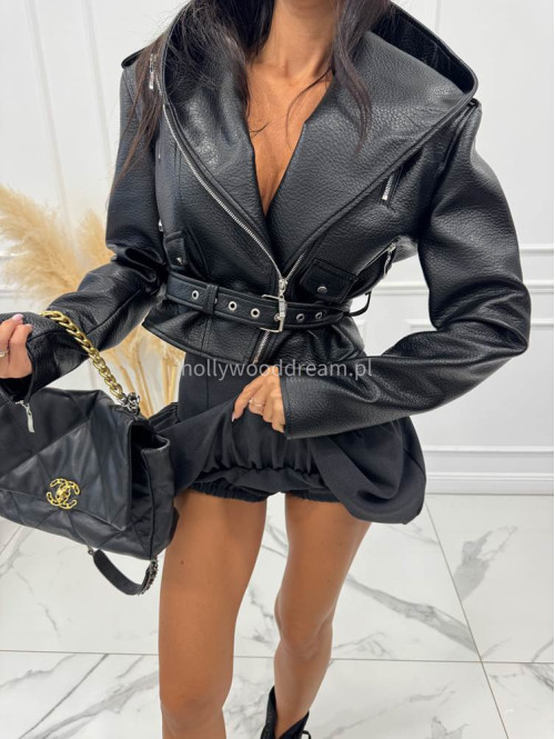 Grafitowe spódnico spodenki bombka Evan 25 - photo #2