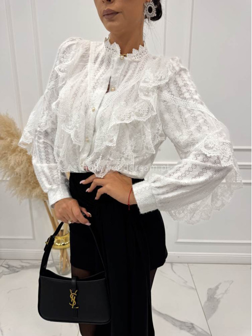 Czarna spódniczka mini z wiązaniem i marszczeniem na tyle JULA 25 - photo #9