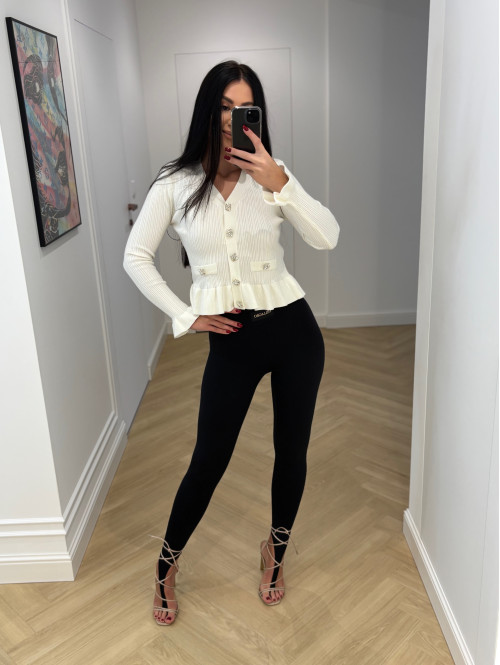 Legginsy z zakładką na palec KOLIAN czarne 163 - photo #55