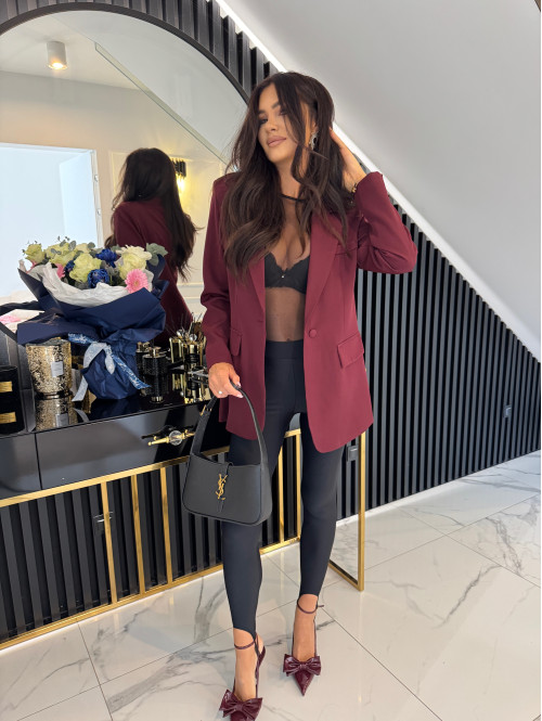 Legginsy z zapiętką czarne Blania 31 - photo #48