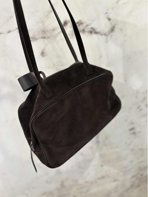 Czekoladowa torebka al'a kuferek Pure - photo #2