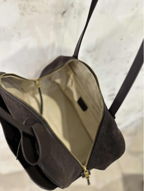 Czekoladowa torebka al'a kuferek Pure - photo #7