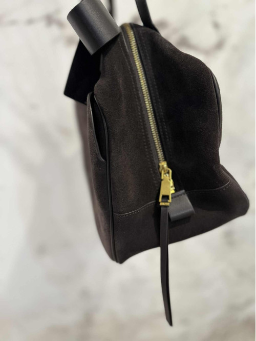 Czekoladowa torebka al'a kuferek Pure - photo #6