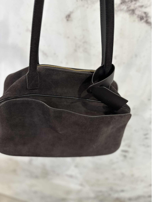 Czekoladowa torebka al'a kuferek Pure - photo #3